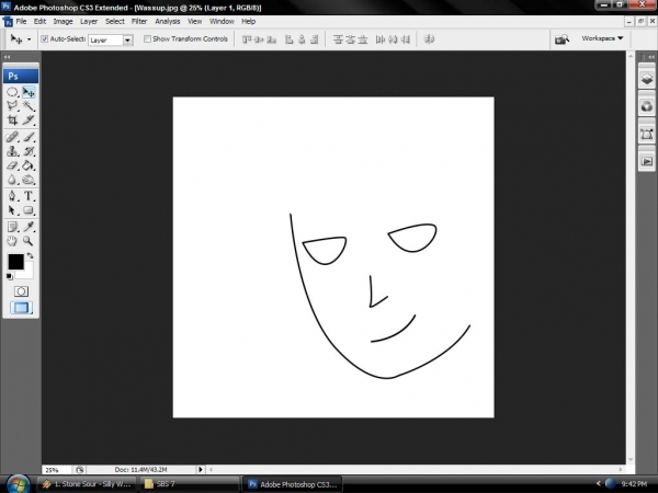 Creation of A Smile feels always Right: Step 4